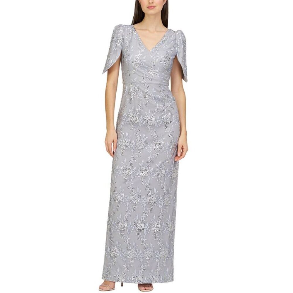 Js Collections Womens  Elena Column Gown
